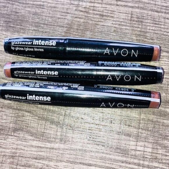 3x NOS AVON Glazewear Intense Lip Gloss BROWN SUGAR G522 SEALED - Picture 1 of 6